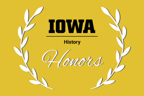 Iowa History Honors graphic