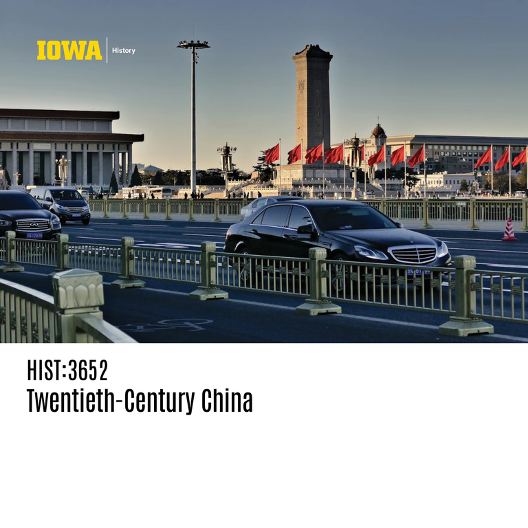 3652 Twentieth-Century China