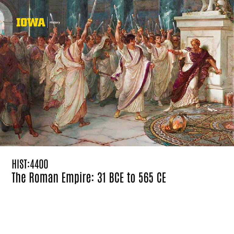 4400 The Roman Empire: 31B CE to 565 CE