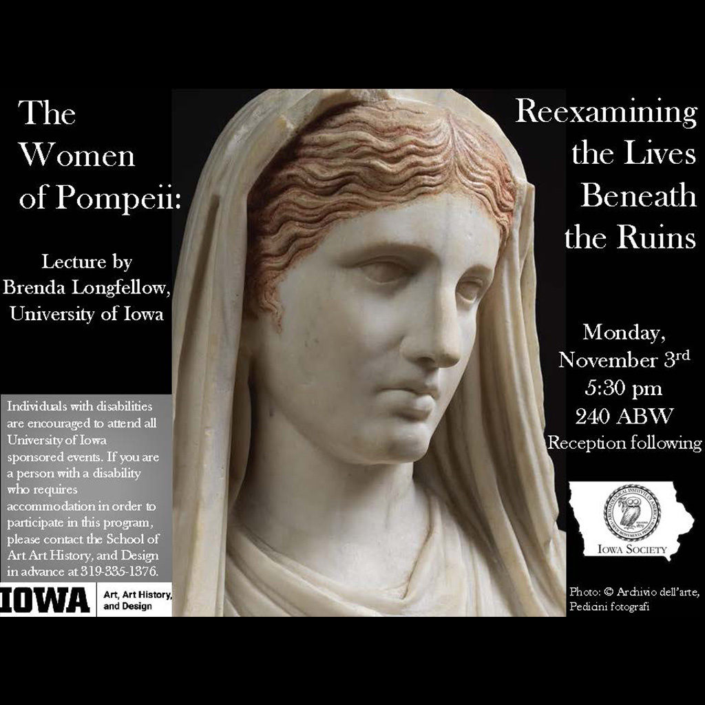 The Women of Pompeii: Reexamining the Lives Beneath the Ruins promotional image