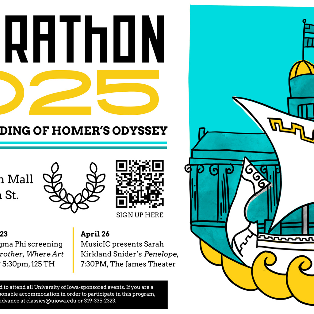 Homerathon 2025: Celsiana Warwick presents "The Riddle of Penelope: Understanding the Most Important Woman in the Odyssey” promotional image