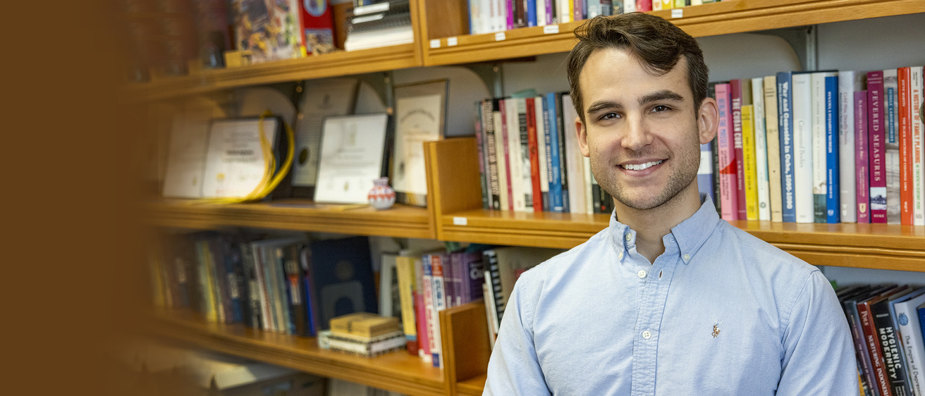 portrait phd history student
