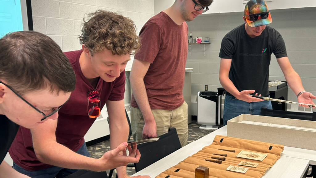 Students at Special Collections